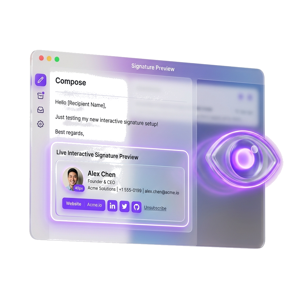 Simulate and verify signatures after deploying company-wide.